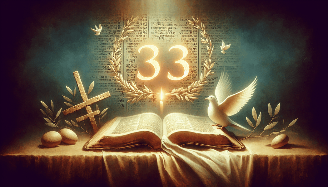Bedeutung in Numerologie und spirituellen Lehren - 333 Bedeutung in der Bibel