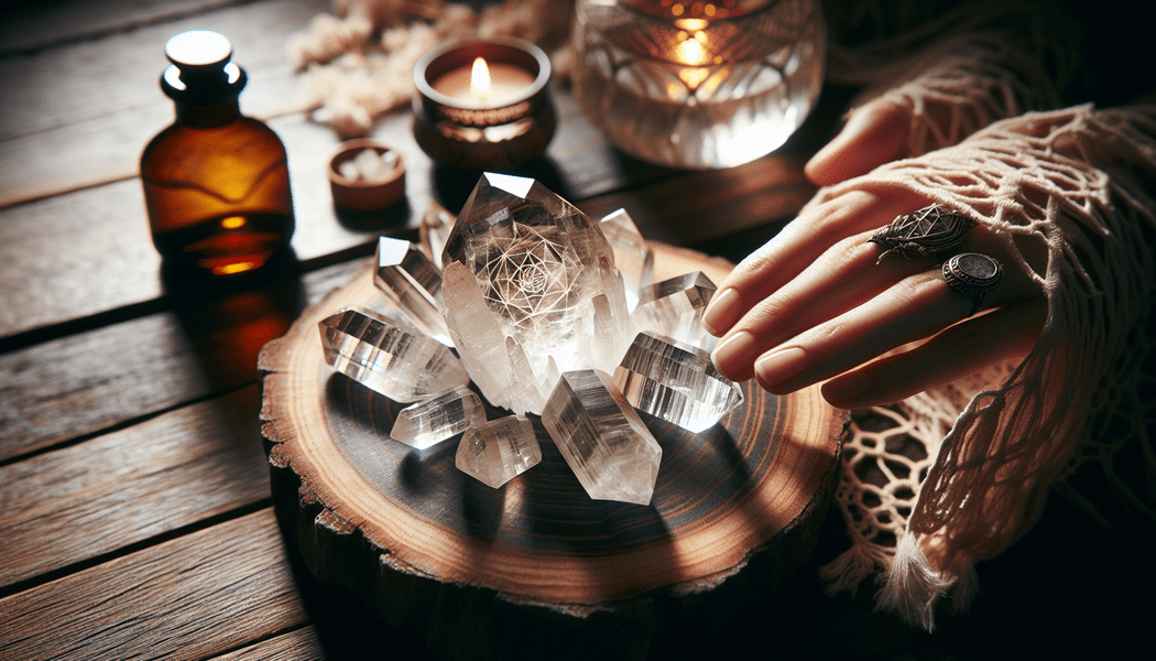 Heilstein Bergkristall – Verstärkt Energie und Klarheit